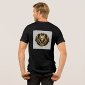 En Tri-matière Image de t-shirt Dragon (Verso intégral)