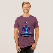 En Tri-matière Intergalactic DJ – Cosmic Beats T-Shirt (Recto plein)