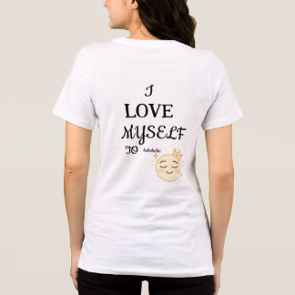 En Tri-matière Je m'aime aussi - T-shirt drôle d'amour de soi pou