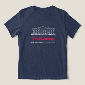En Tri-matière Je parle Kamala Harris Walz T-Shirt