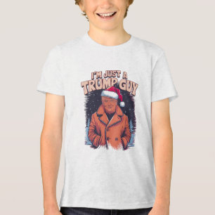En Tri-matière Je suis juste un gars de Trump T-Shirt de Guy Chil
