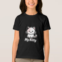 Joli T-Shirt pour enfants avec dessin animé de mon