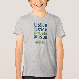 En Tri-matière Justice, Justice, tu pourras poursuivre le T-shirt