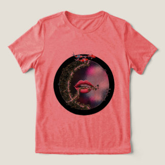 En Tri-matière Kiss électrique Koi Poisson T-shirt 💋 🐠