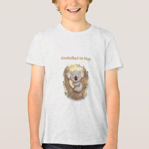 En Tri-matière "Koalafied pour la sieste – T-Shirt Mignon Koala E