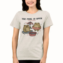La Piscine Est Ouverte Techniquement, T-Shirt D'ét