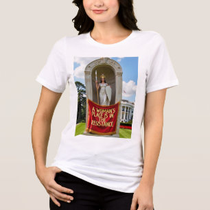 En Tri-matière La place d'une femme est dans le T-shirt de la rés