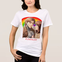 L'amour est l'amour - T-Shirt pour femme couple hu