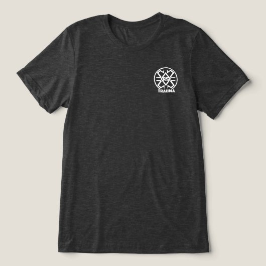 En Tri-matière Lancer le T-shirt du message (Design Recto)