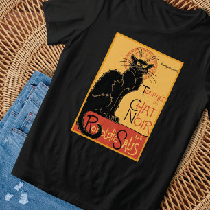 En Tri-matière Le Conversation Noir Steinlen Illustration T-shirt