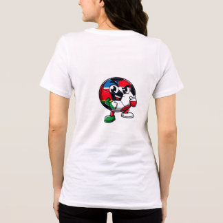 En Tri-matière Le football est la vie | T-Shirt pour les fans de