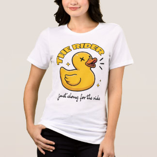 En Tri-matière Le T-Shirt The Rider Bestie, Tee drôle de canard e