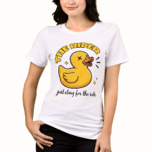 Le T-Shirt The Rider Bestie, Tee drôle de canard e