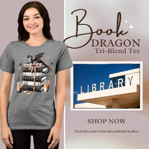 En Tri-matière Le t-shirt tri-mélange Ultimate Book Dragon