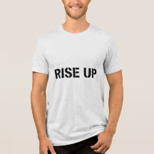 LEVEZ-VOUS – T-Shirt avec citation motivationnelle