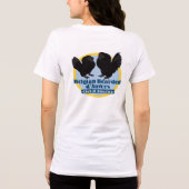 En Tri-matière Logo couleur T-shirt femme (Verso)