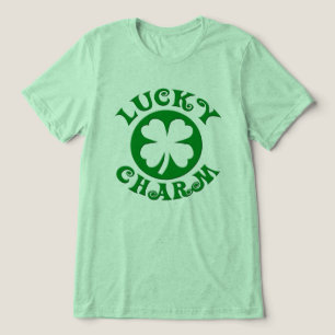 En Tri-matière Lucky Charm St. Patrick's Day T-Shirt