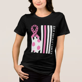 En Tri-matière Lutte contre le cancer du sein T-shirt rose Ribbon