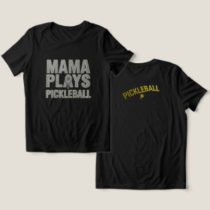 En Tri-matière Maman joue au Pickleball T-shirt