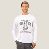En Tri-matière Mandan Braves Long Sleeve T-shirt (Recto complet)