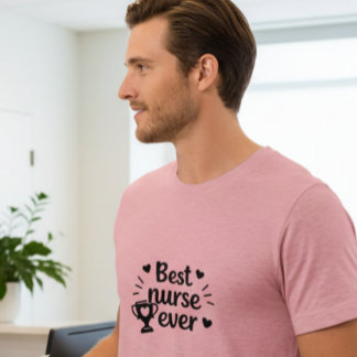 En Tri-matière Meilleur Infirmier T-shirt pour hommes