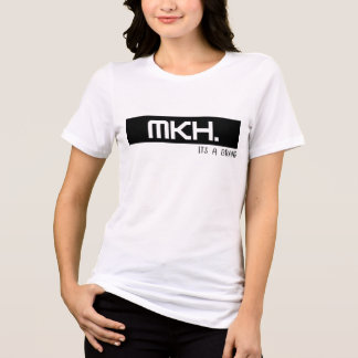 En Tri-matière MKH. Brand T-Shirt 