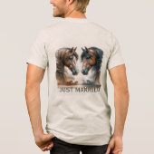 En Tri-matière Monogramme Juste Marié Graphic T-Shirt (Verso)