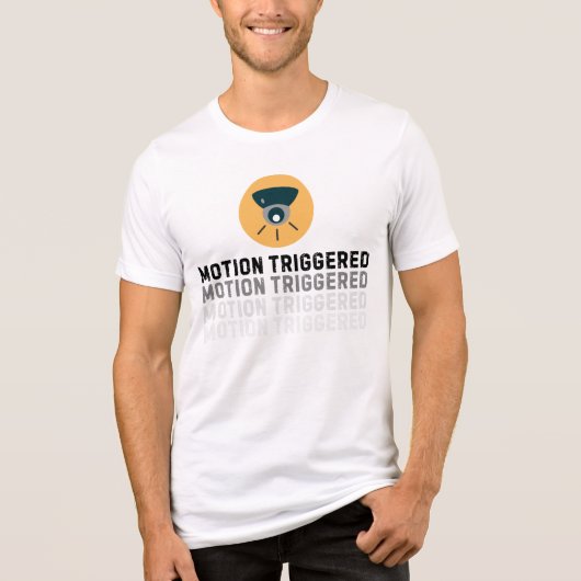 En Tri-matière Mouvement Déclenché Cam T-Shirt - Tech & Sur (Recto)