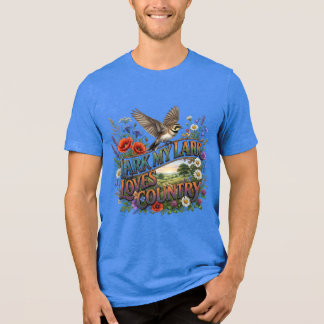 En Tri-matière My Lark Loves Country T-Shirt