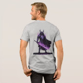 En Tri-matière Mystical Samurai Warrior T-Shirt — Purple Arcane F (Évier)