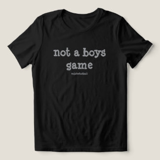 En Tri-matière Nouveau T-Shirt NEW ERA Not A Boys Game 3.0 Bold