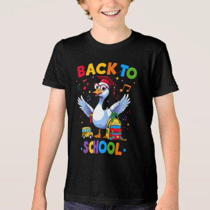 En Tri-matière Oie de rentrée scolaire – Conception de T-shirt co