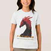 En Tri-matière Patience Jeune Tri-mélange T-shirt (Recto)