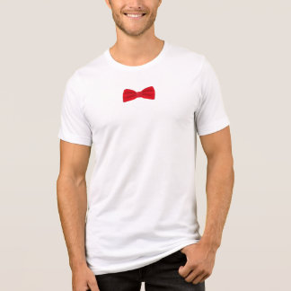 En Tri-matière Red Bow Tie – Classic Fashion T-Shirt