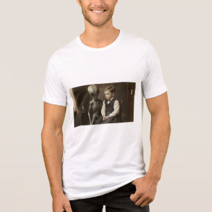 En Tri-matière Réflexions au-delà de la réalité T-shirt