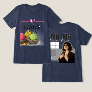 En Tri-matière Rejoignez notre vente de T-Shirt de Pâques