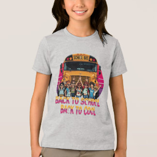 En Tri-matière Retour à l'école Retour au T-shirt Cool pour enfan