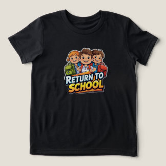 En Tri-matière Retour à l'école Vibes T-Shirt - Premier jour prêt