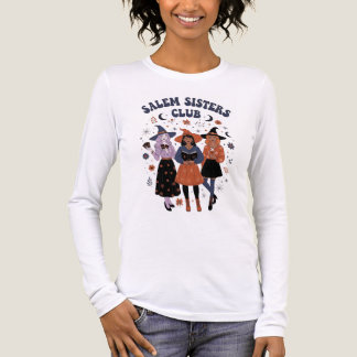 En Tri-matière Salem Sisters Club Halloween T-Shirt