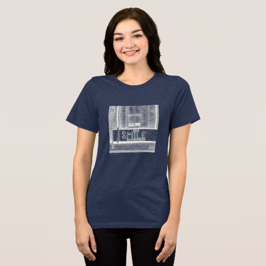 En Tri-matière Smile Soulard St. Louis MO T-shirt (Recto plein)