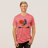 En Tri-matière Soaring bird T-Shirt Tri-Blend Shirt (Recto plein)