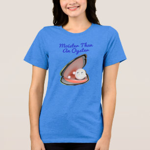 En Tri-matière Soeur Que T-Shirt À L'Huître