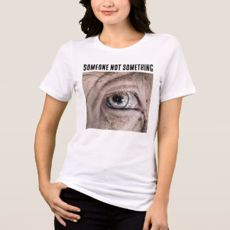 En Tri-matière SOMEONE NOT SOMETHING PIG LOVER T-Shirt