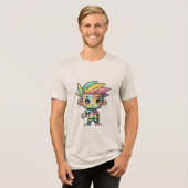 En Tri-matière T-shirt (Recto plein)