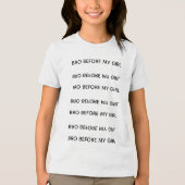 En Tri-matière T-shirt (Recto)