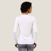En Tri-matière T-Shirt à manches longues blanc Crunch Roll Repeat (Verso complet)