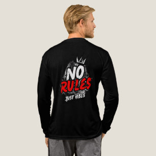 En Tri-matière T-Shirt à manches longues No Rules