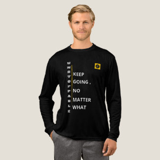 En Tri-matière T-Shirt à manches longues pour hommes - Vibe impar