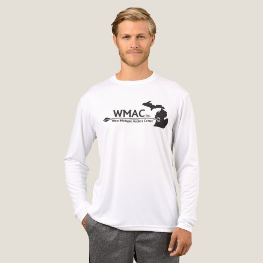 En Tri-matière T-shirt à manches longues WMAC (Recto complet)