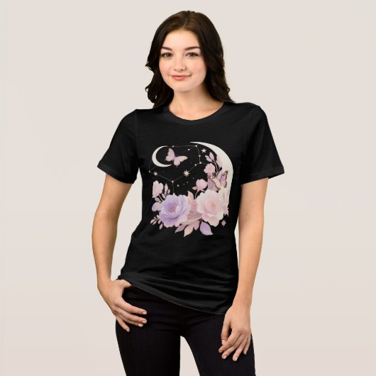 En Tri-matière T-shirt à trois mélanges pour femmes Bella+Canvas (Recto plein)